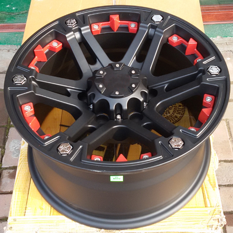 Oscuro aplicado Dodge pick-up Jimny Hub Jim negativo 1516 pulgadas Saolan Ram Cross Country Bandera de guerra