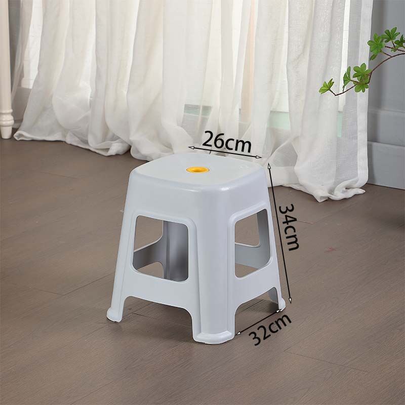 Taburetes de plástico grueso, taburetes altos para adultos, taburetes de comedor para adultos, taburetes de comedor resistentes, taburetes de goma cocinada, taburetes de comedor