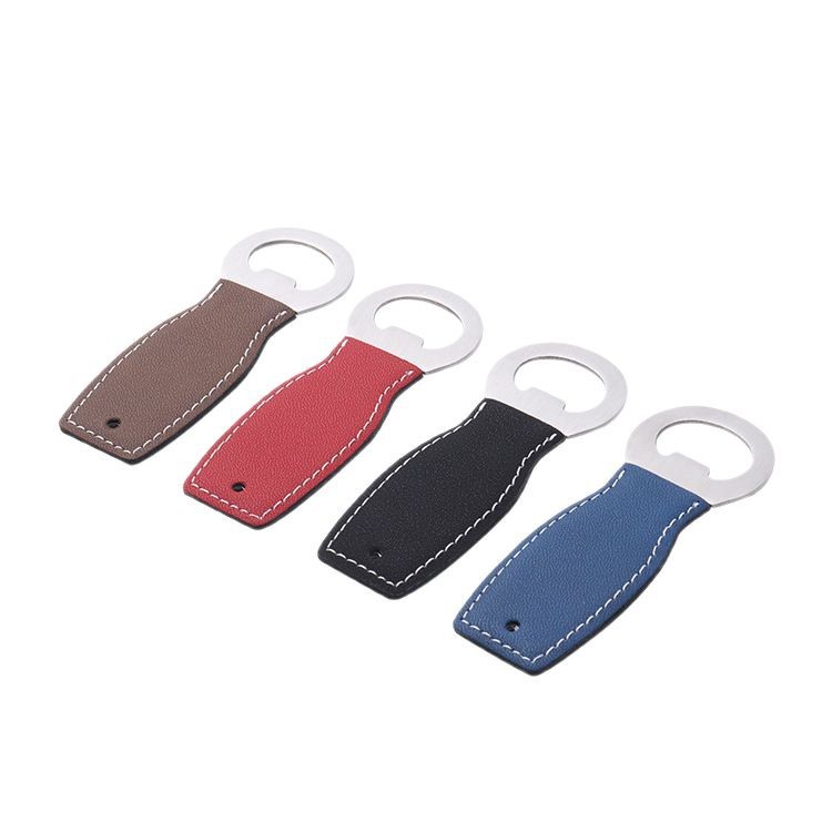 Transfronterizo spot TEMU venta caliente DIY acero inoxidable abertura de botellas logotipo grabado con láser abertura de botellas corteza