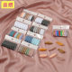 Cross-border color plastic safety pins 8 pieces of silk scarf clip head needle anti-light scarf needle scarf buckle wholesale