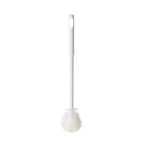 Silicone cup brush—long-handled small brush for cleaning cups; a household magic tool for thoroughly cleaning insulated water bottles with no dead corners; bottle-cleaning brush.