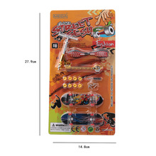 迷你合金手指滑板车工具组装磨砂新奇特指尖 6岁+玩具模型跨境