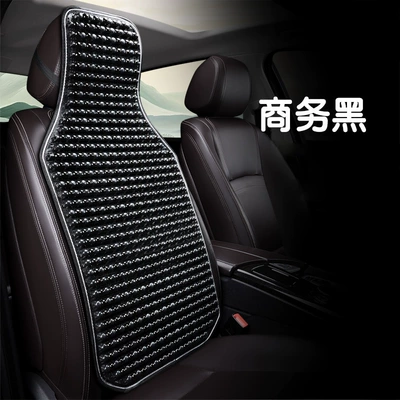 Wooden Bead Cushion Truck Ventilation Breathable | Cool pad - log-wood-beads-business-black-cushion