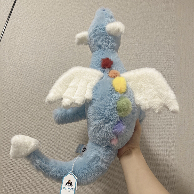スポットゼリーキャットスカイドラゴン柿ドラゴンブルードラゴンぬいぐるみ子供用なだめる人形ガールフレンドへのギフトとして|undefined