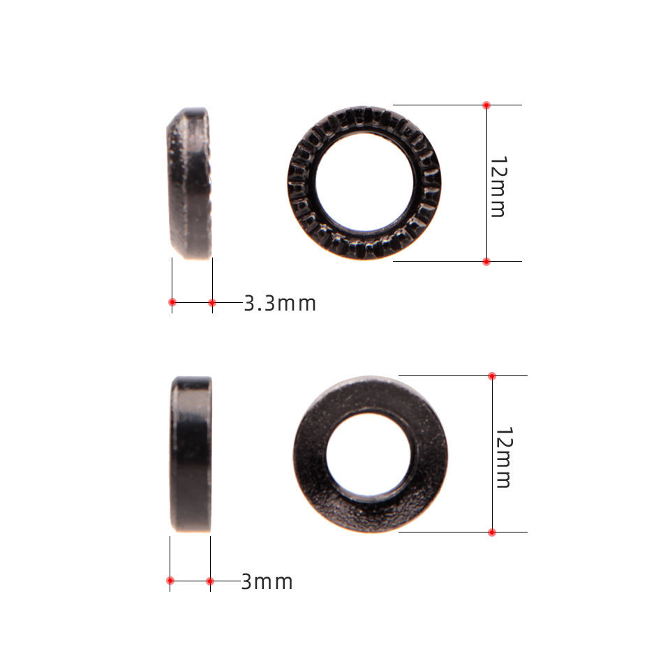 M6x24 mm junta de equilibrio asiento de freno de disco tornillo bicicleta de montaña clip de freno de aceite de bicicleta asiento de conversión de tornillo de fijación