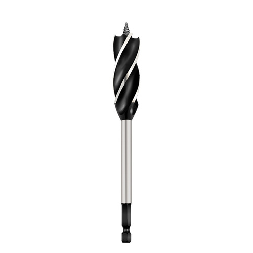 Woodworking four-slot four-edged drill bit wood board drilling twist 18 punch drill 20 keyhole opener set