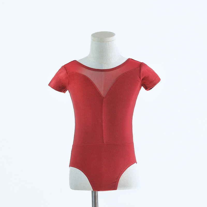 Niños danza uniformes malla empalme ropa de entrenamiento adorable ropa de baile confortable ropa de ballet transpirable image 11