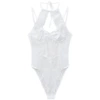 White removable breast pads