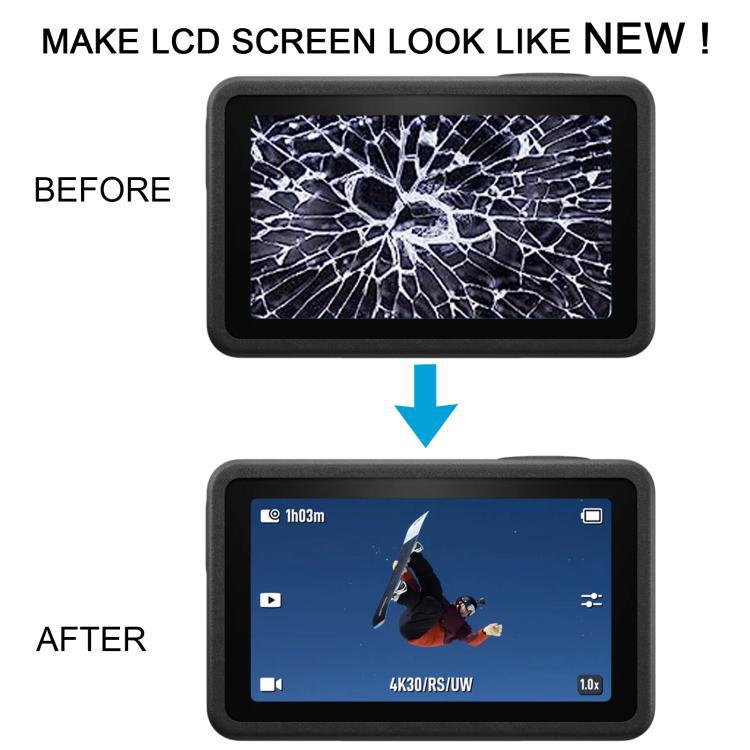 Suitable for Dji Osmo Action 5 Pro Original Rear Lcd Touch Assembly/Main Screen with Frame