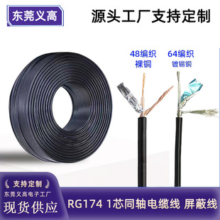 ����ͬ�S���O��ҕ�l��48/64��RG174ͬ�S��|�O�ؾ�BNC��1о���ξ�