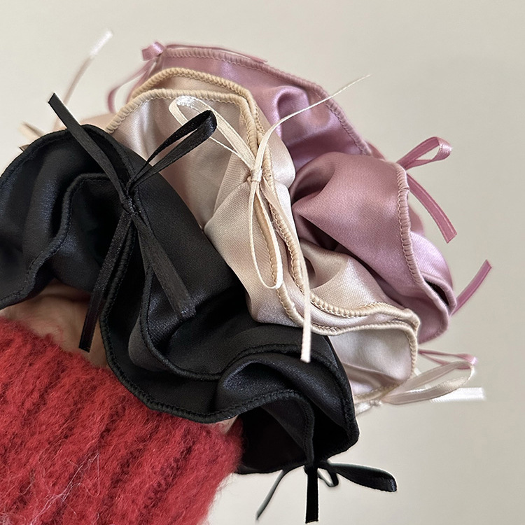 Women's Sweet Solid Color Cloth Hair Tie display picture 3
