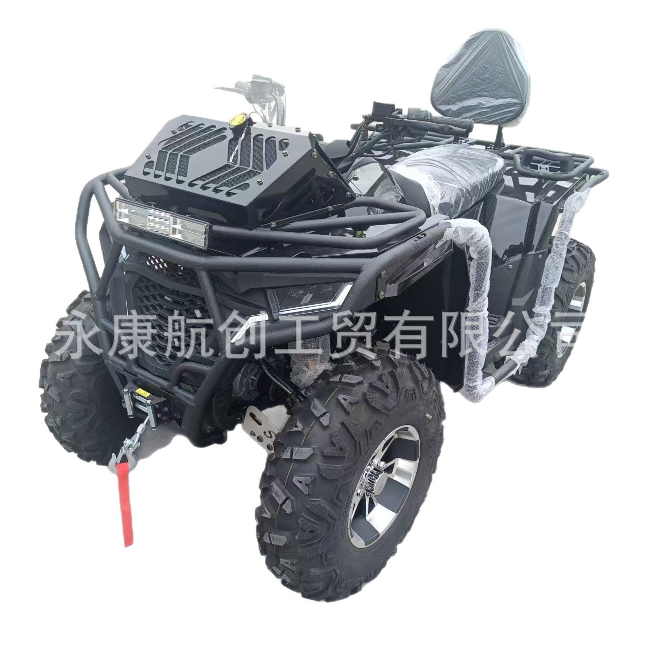 Fábrica de fuente 402CC cuatro tracción coche de playa de doble asiento todo terreno ATV de cuatro ruedas motocicleta granja coche eléctrico