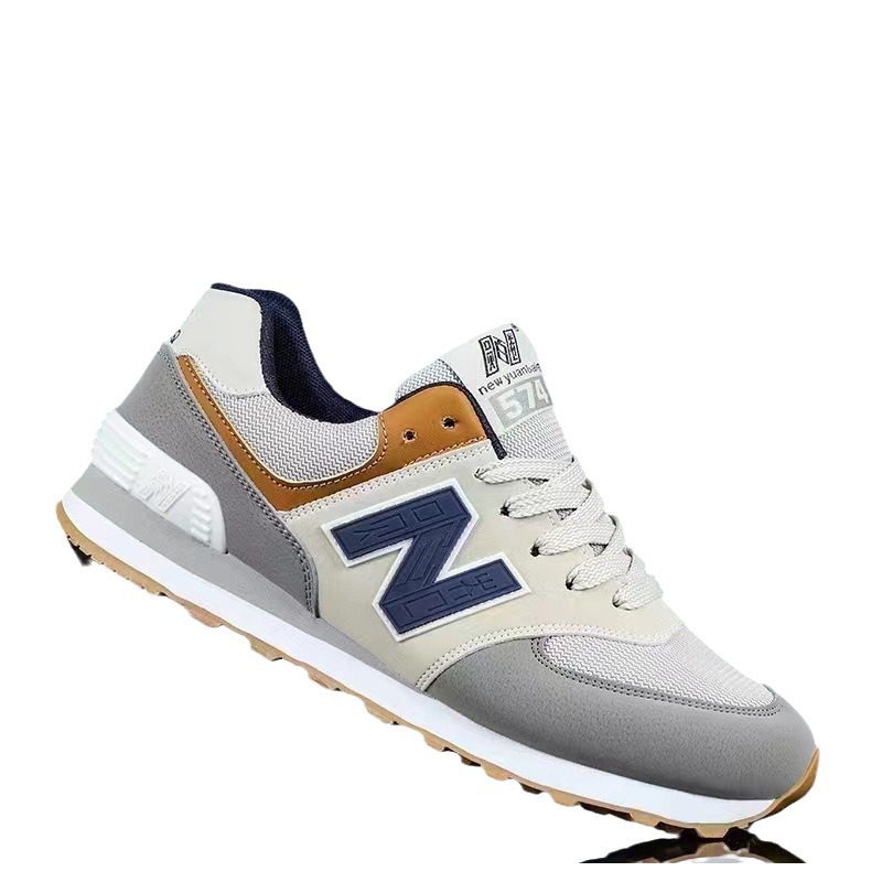 Cross-border 2025 estilo caliente todo-fósforo zapatos deportivos zapatos casuales para hombres otoño nueva pareja N tendencia zapatillas transpirables