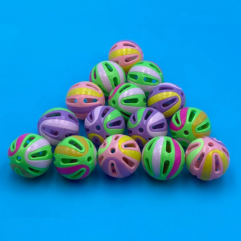 Кошки утолщенные и устойчивые к укусам колокольчики игрушки красочные игрушки для домашних животных