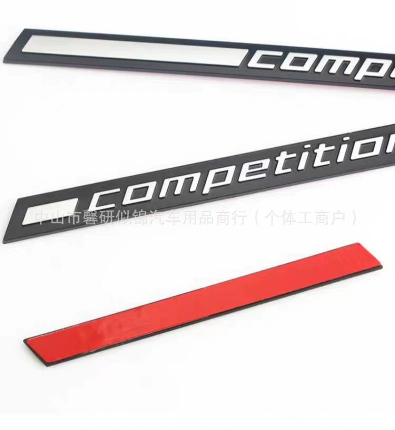 Suitable for Bmw X1Mx3Mx4Mx5Mx6M Modified Competition Thunder Version Car Logo M1M3M5M4M6