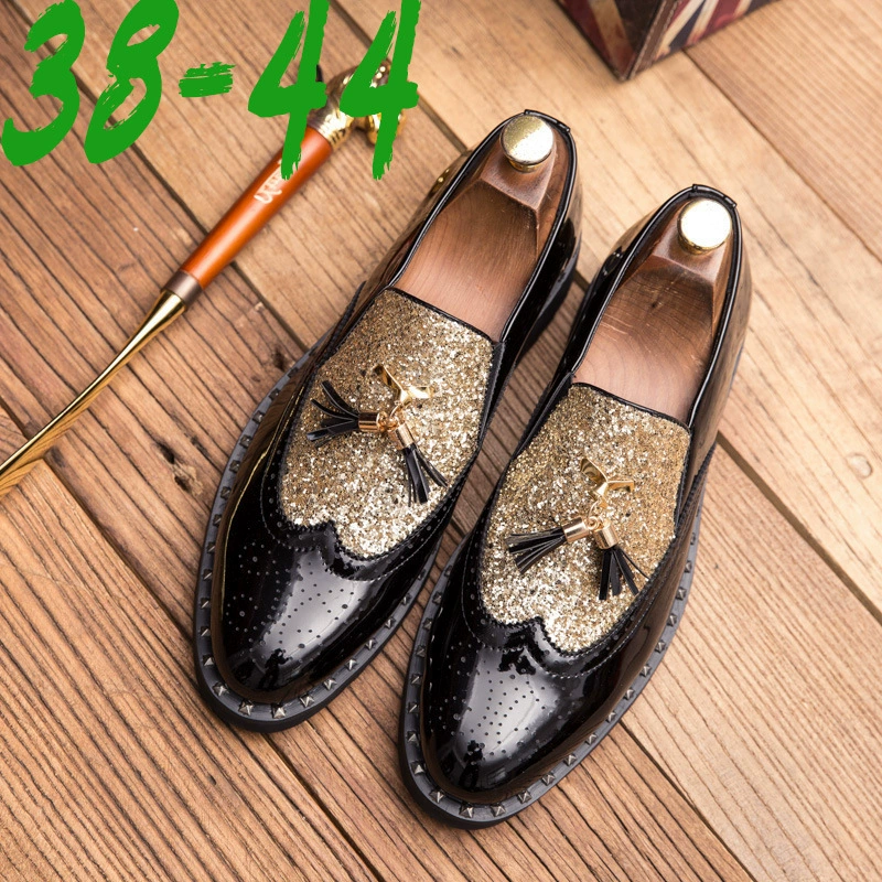 Мужские кожаные туфли трансграничные мужские остроконечные кожаные туфли