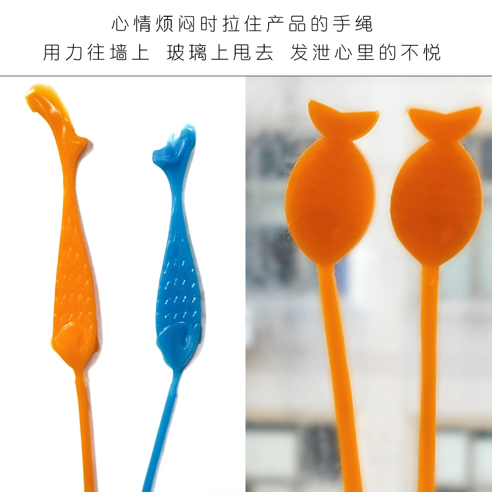 Эластичная игрушка с аксессуарами из мягкой резины, Amazon, антистресс, капсульная игрушка