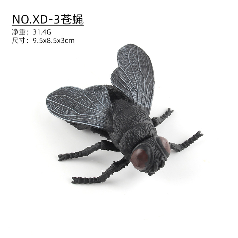 Exportación transfronteriza de simulación de insectos modelo de animales unicornio mariposas mariposas orugas cognición juguete ornamental estático