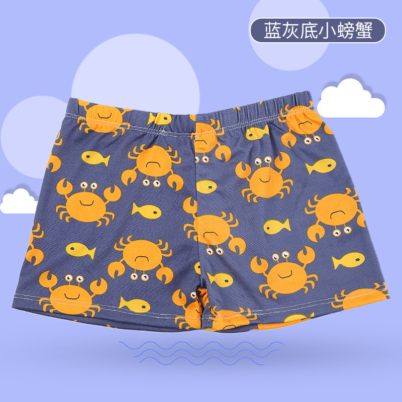 Bañadores de natación para niños moda dibujos animados impresos troncos de natación para niños playa para niños de secado rápido transpirable Boxer pantalones cortos de natación al por mayor