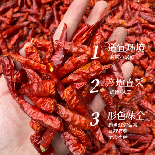Huayuan Liangpin S17 Dried Chili Extra Spicy Millet Chili Red Oil Chili Noodles Henan New Generation Chaotian Pepper Sky Eagle Pepper