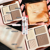 Contouring palette, matte brightening highlighter, eye shadow for contouring, four colors