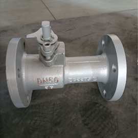 QJ41M-10C铸钢材质法兰高温一体式球阀图片