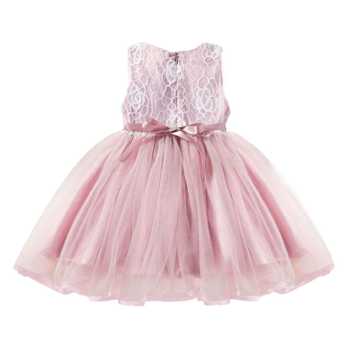 Ropa para niños verano 2023 estilo coreano falda de los niños niñas vestido sin mangas costura falda de encaje