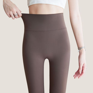 Shark Pants Women's Outer Leggings Spring and Autumn High Waist Hip Lifting Tummy Control Slimming Look Tight Barbie Yoga Pants Wholesale in Stock