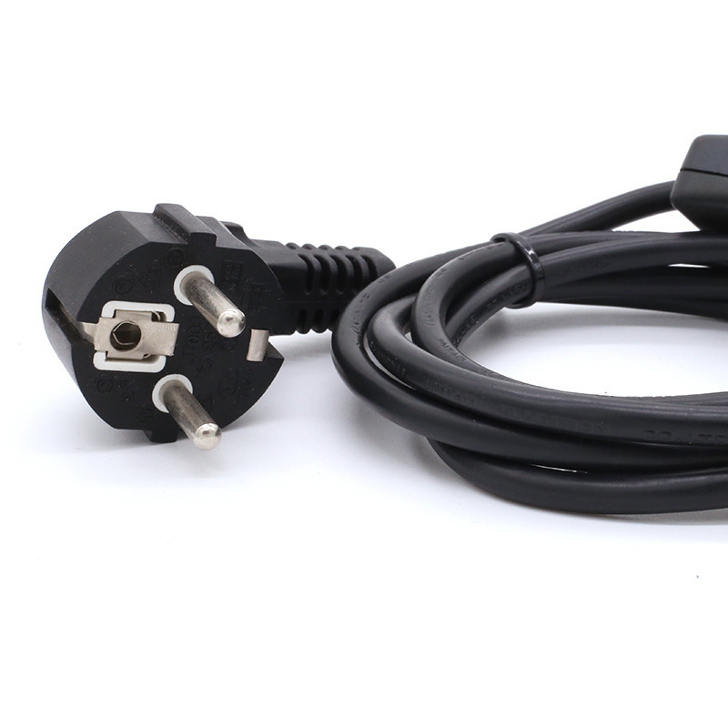 欧规插头电源线 303开关电源线 法国插头主机电饭煲品字尾电源线