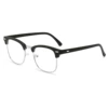 C24-Sand Black Silver Frame-Anti-Blue Light