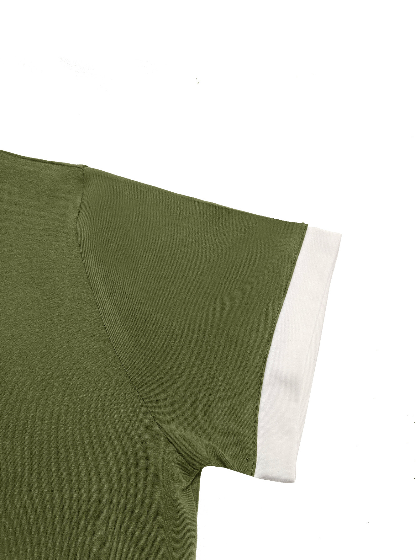 Women's Summer Two Piece Set European American Style round Neck Short Sleeve Top with Trousers_ecoleips.com