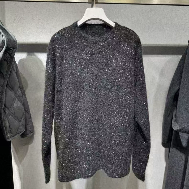 Winter knitted nail sequins, sweater, 132071g