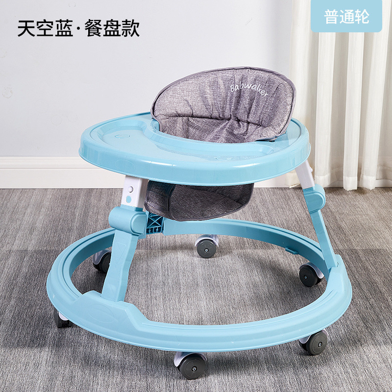6-18개월 아기에게 적합한 616 블루 - 디너 플레이트 스타일 일반 휠