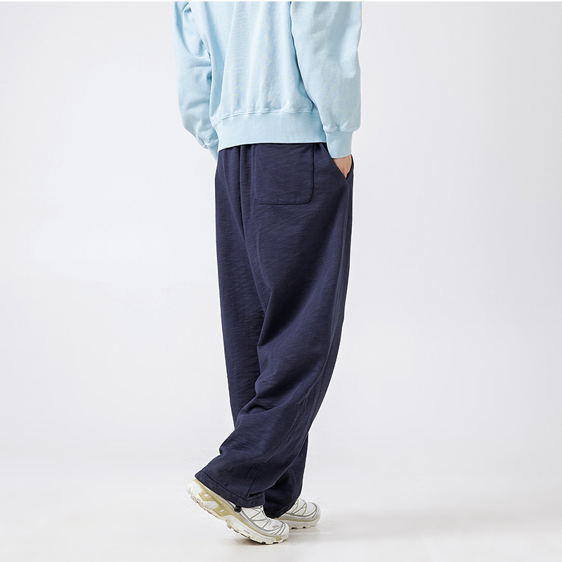 Cross-border wholesale fashion G bamboo joint heavyweight loose casual pants, unisex sports pants, long straight-leg style Cross-border wholesale fashion G bamboo joint heavyweight loose casual pants, unisex sports pants, long straight-leg style
