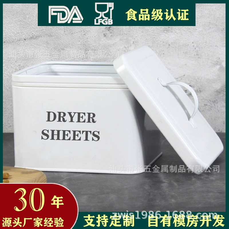 Источник завода металлический оцинкованный железный ящик Трансграничная прачечная конденсаторная коробка для хранения влагостойких уплотнений с резиновой ленкой