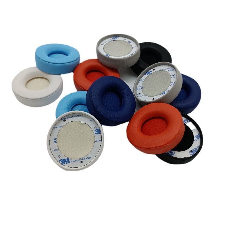 Suitable for Beats Solo Pro earphone cover sponge sleeve earphone cover leather cover replacement earphone earmuff head beam