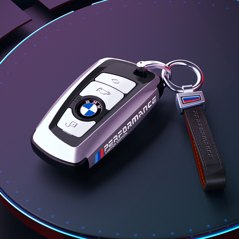 전기 도금된 사각형 실버 + 실버 가죽 로프 버클