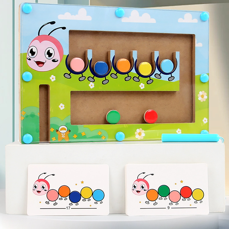 Juego de ajedrez con bolas de cuatro colores para niños de CPC, juego de mesa de entrenamiento de pensamiento lógico, juego de mesa de batalla, educación temprana, juguete educativo