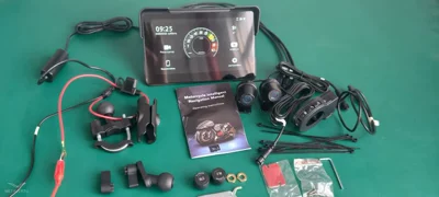 Carplay Huawei Hicarwifi 2K High – Motorcycle driving recorder - host-camera-tire-pressure-monitoring-gps-wired-controller