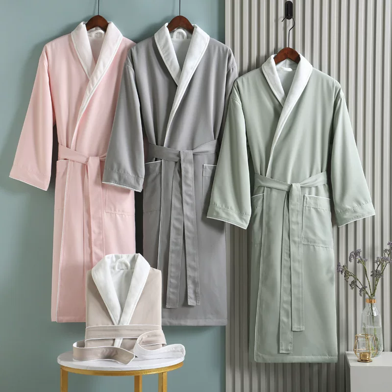 Cotton bathrobe