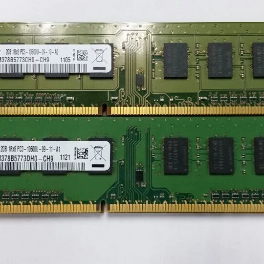 Десктоп поколения 3 Hyundai оригинал 2 ГБ DDR3 PC3 10600U
