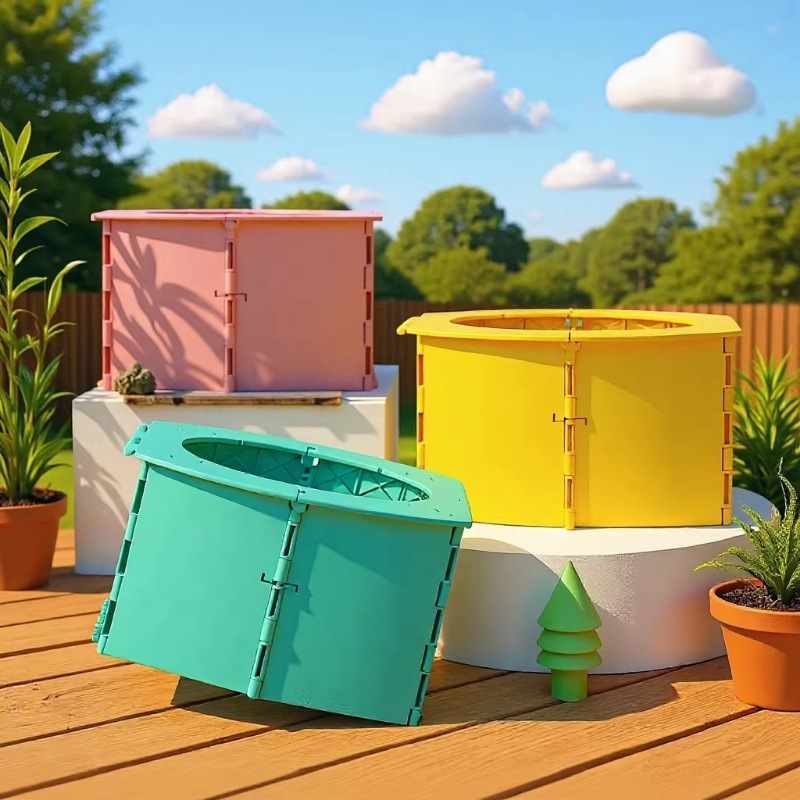 Children's Portable Folding Toilet for Travel, Car-Mounted Baby Potty, Urinal for Boys and Girls, Travel Toilet Seat