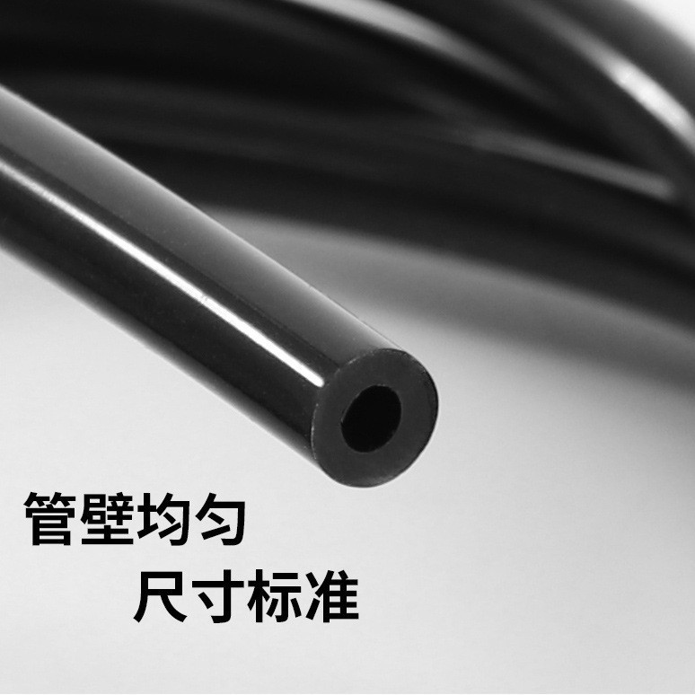 黑色硅胶管加厚不惧高温低温磨损工业无味软管硅胶管厂家货源|undefined