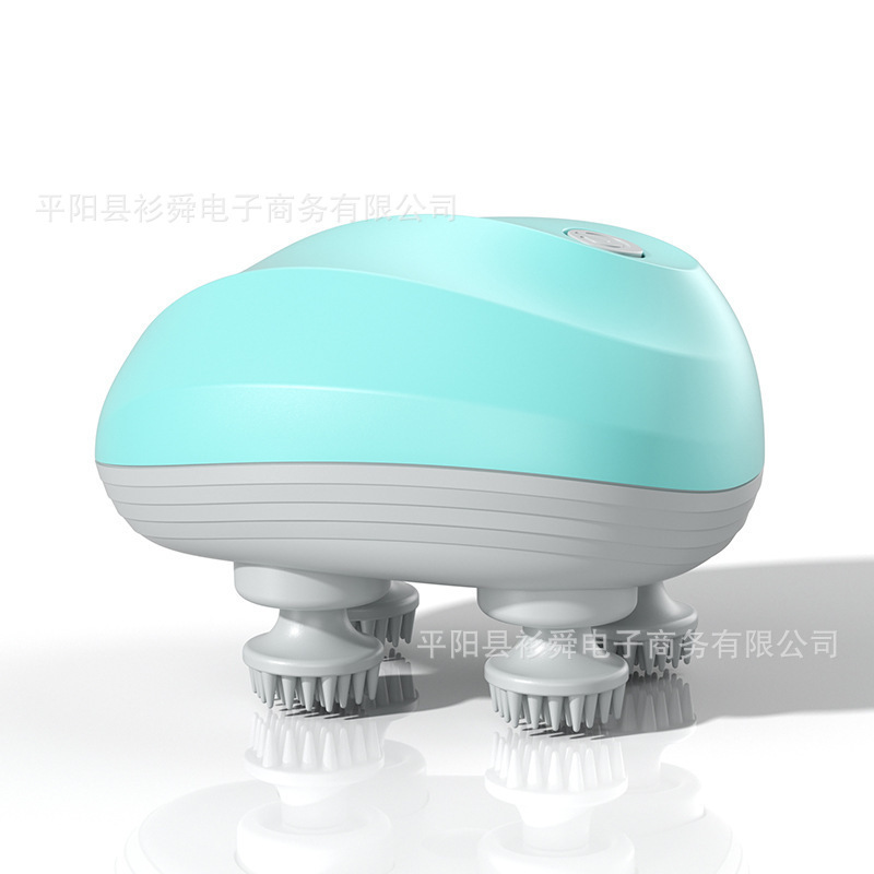ヘッドマッサージ器ミニ充電マッサージ器電動頭皮龍爪手多機能猫マッサージ器ペット|undefined
