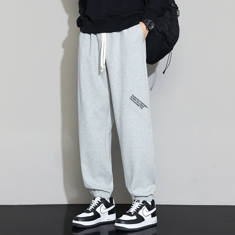 Autumn trousers for leisure, plus size