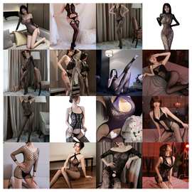 美诱佳情趣内衣性感女士激情套装透明性感诱惑开档网袜性感网衣qq