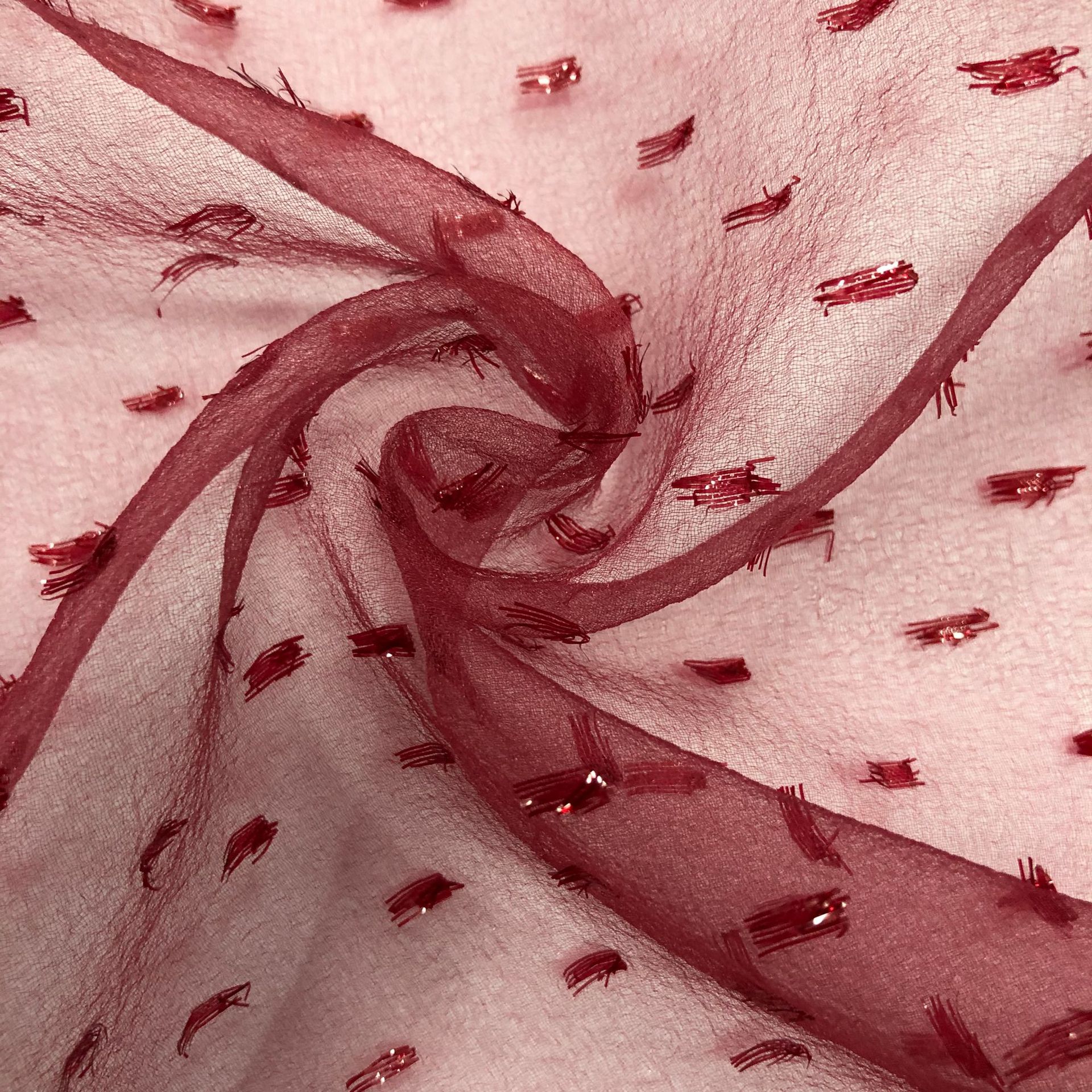 2021夏季新款上市  满天星点子泡泡纱   女装服装面料