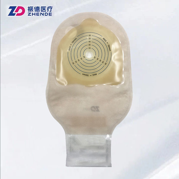 Bolsillo intestinal de una pieza Zhende Shutuo 11172M bolsillo plano bolsillo trasero transparente φ70