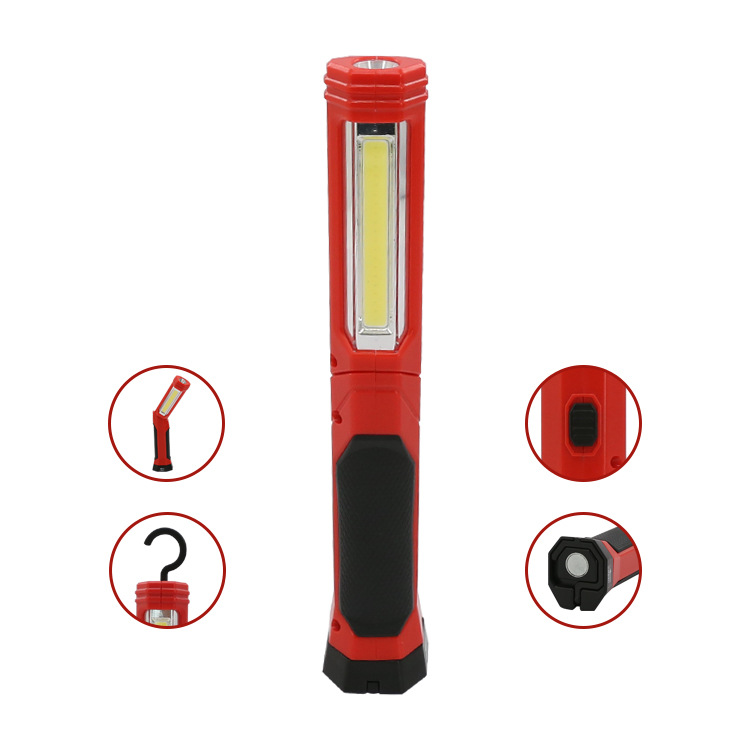 In-Stock 2026 New Model Led Car Repair Light Outdoor Emergency Car Repair Light Rechargeable Magnetic Cob Car Work Light