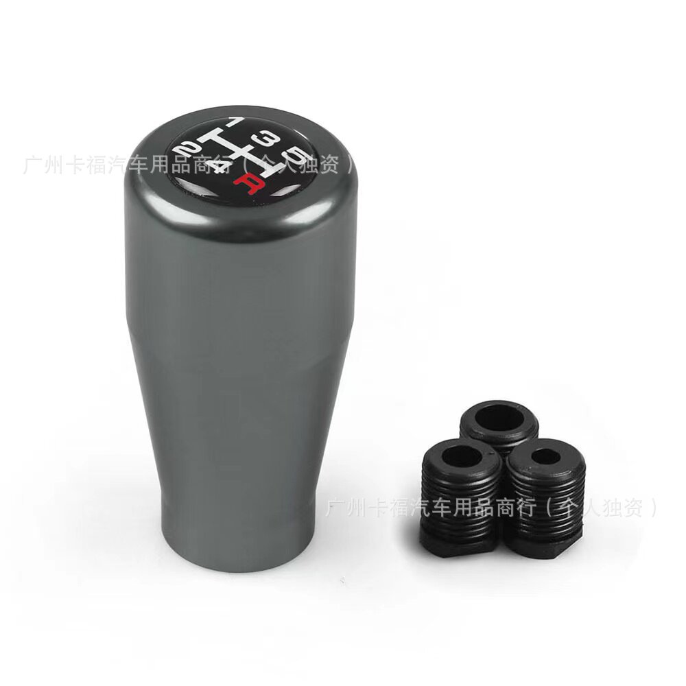 Car Modified Aluminum Alloy Gear Shift Knob 5-Speed Manual Universal Shift Handle Metal Gear Stick Head Gear Knob